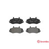 Set di 4 pastiglie freno BREMBO P 68 025