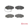 Set di 4 pastiglie freno BREMBO P 68 026