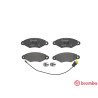 Set di 4 pastiglie freno BREMBO P 68 042