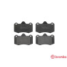 Set di 4 pastiglie freno BREMBO P 68 051