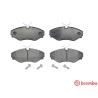 Set di 4 pastiglie freno BREMBO P 68 055