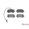 Set di 4 pastiglie freno BREMBO P 68 063