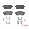 Set di 4 pastiglie freno BREMBO P 68 064