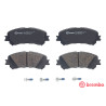 Set di 4 pastiglie freno BREMBO P 68 067