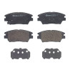 Set di 4 pastiglie freno BREMBO P 77 001