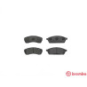 Set di 4 pastiglie freno BREMBO P 78 008