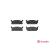 Set di 4 pastiglie freno BREMBO P 79 003