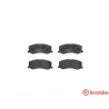 Set di 4 pastiglie freno BREMBO P 79 004