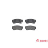 Set di 4 pastiglie freno BREMBO P 79 005