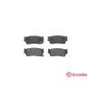 Set di 4 pastiglie freno BREMBO P 79 006