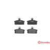 Set di 4 pastiglie freno BREMBO P 79 007
