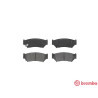 Set di 4 pastiglie freno BREMBO P 79 008