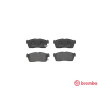 Set di 4 pastiglie freno BREMBO P 79 012