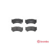 Set di 4 pastiglie freno BREMBO P 79 013