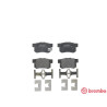 Set di 4 pastiglie freno BREMBO P 79 027