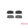 Set di 4 pastiglie freno BREMBO P 83 016