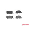 Set di 4 pastiglie freno BREMBO P 83 019