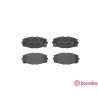 Set di 4 pastiglie freno BREMBO P 83 020