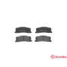 Set di 4 pastiglie freno BREMBO P 83 030