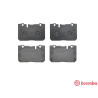 Set di 4 pastiglie freno BREMBO P 83 039