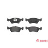 Set di 4 pastiglie freno BREMBO P 83 041