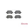 Set di 4 pastiglie freno BREMBO P 83 044