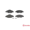 Set di 4 pastiglie freno BREMBO P 83 053