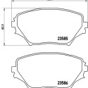Set di 4 pastiglie freno BREMBO P 83 055