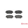 Set di 4 pastiglie freno BREMBO P 83 062