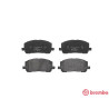 Set di 4 pastiglie freno BREMBO P 83 078