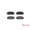 Set di 4 pastiglie freno BREMBO P 83 086