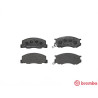 Set di 4 pastiglie freno BREMBO P 83 093