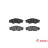 Set di 4 pastiglie freno BREMBO P 83 096