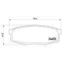 Set di 4 pastiglie freno BREMBO P 83 098