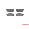 Set di 4 pastiglie freno BREMBO P 83 098
