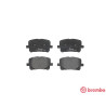 Set di 4 pastiglie freno BREMBO P 83 100