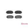 Set di 4 pastiglie freno BREMBO P 83 101