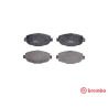 Set di 4 pastiglie freno BREMBO P 83 104