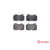 Set di 4 pastiglie freno BREMBO P 83 108