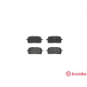 Set di 4 pastiglie freno BREMBO P 83 116