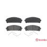 Set di 4 pastiglie freno BREMBO P 83 145