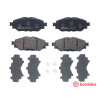 Set di 4 pastiglie freno BREMBO P 83 167