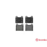 Set di 4 pastiglie freno BREMBO P 85 002