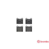 Set di 4 pastiglie freno BREMBO P 85 003