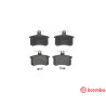 Set di 4 pastiglie freno BREMBO P 85 013