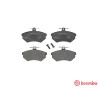 Set di 4 pastiglie freno BREMBO P 85 015