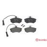 Set di 4 pastiglie freno BREMBO P 85 016