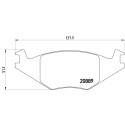 Set di 4 pastiglie freno BREMBO P 85 019