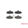 Set di 4 pastiglie freno BREMBO P 85 022