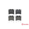 Set di 4 pastiglie freno BREMBO P 85 027